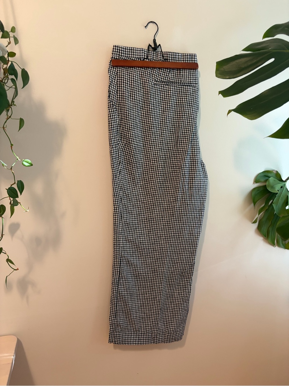 BNWT A&F Sloane Gingham Pants